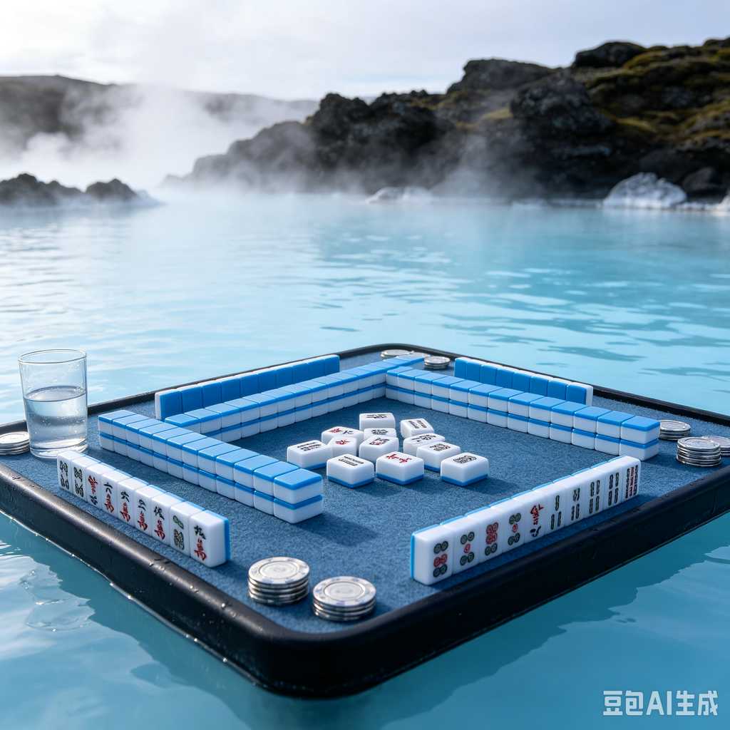 space saving mahjong game set