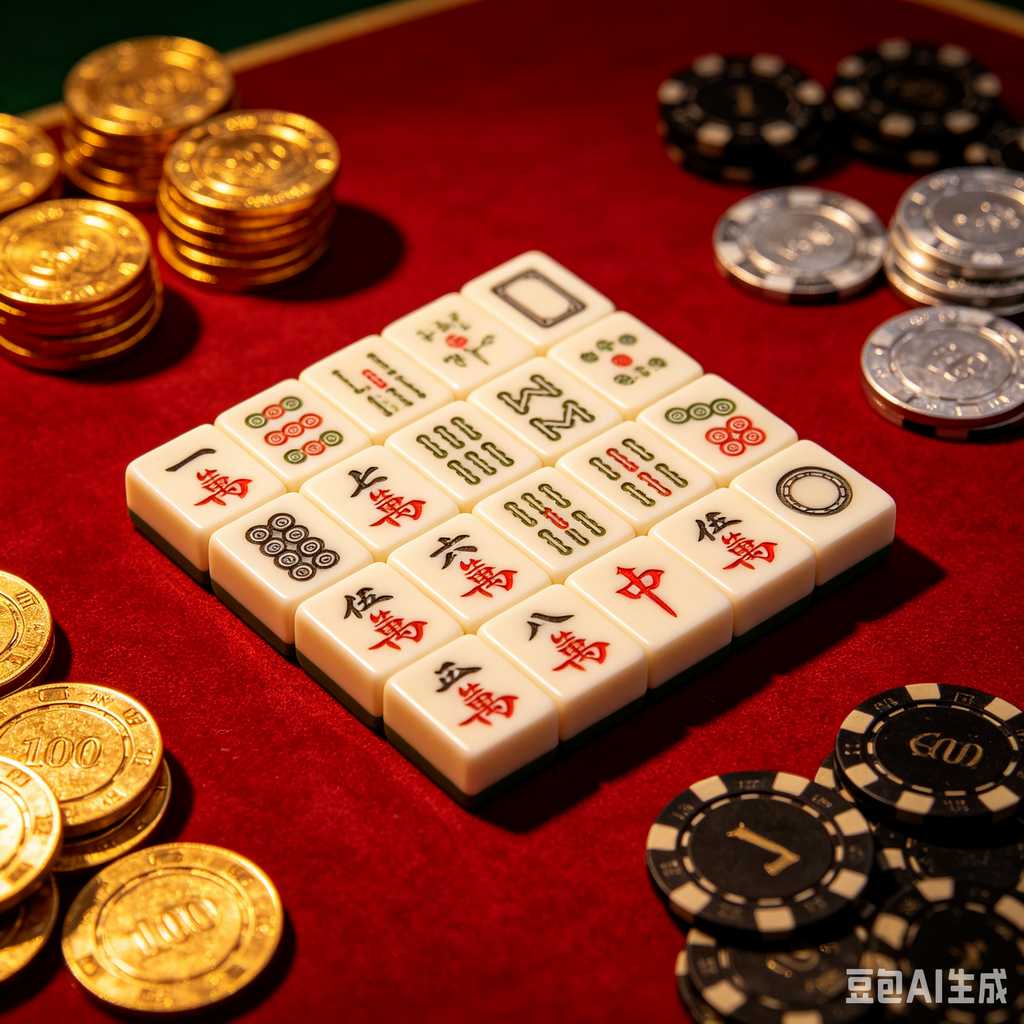 real wood mahjong set